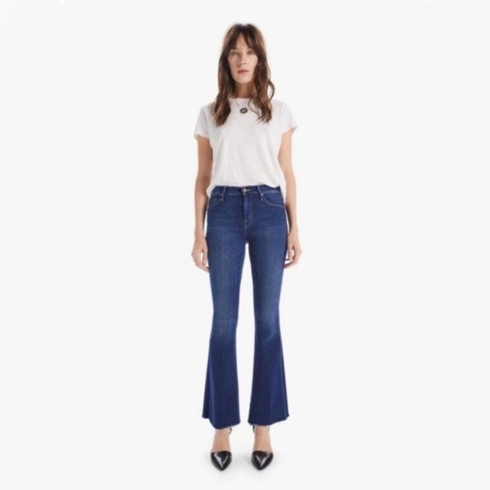 MOTHER DENIM THE WEEKENDER FRAY HOME MOVIES SIZE 27